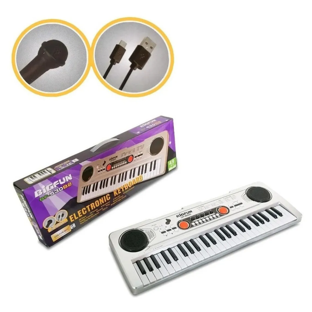 Miniatura 2 de Piano Organeta Electrónico Infantil